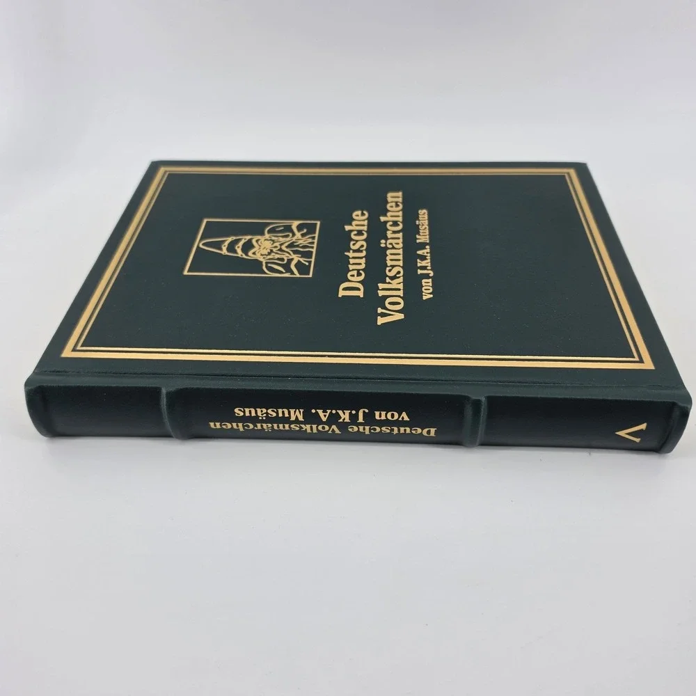Deutsche Volksmärchen Musäus Archiv Verlag Leather Limited Edition German Book